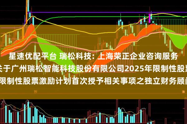 星速优配平台 瑞松科技: 上海荣正企业咨询服务（集团）股份有限公司关于广州瑞松智能科技股份有限公司2025年限制性股票激励计划首次授予相关事项之独立财务顾问报告内容摘要