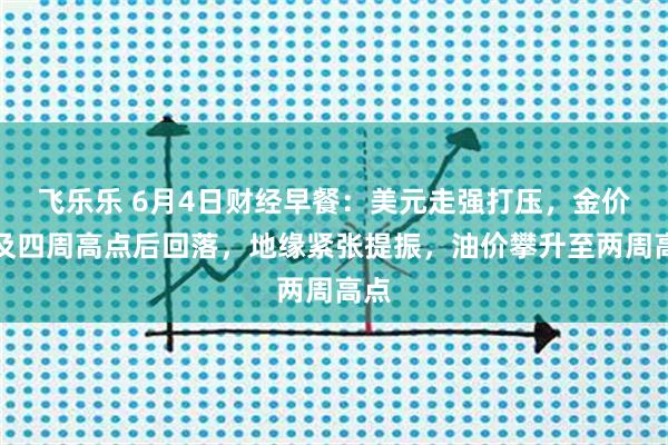 飞乐乐 6月4日财经早餐：美元走强打压，金价触及四周高点后回落，地缘紧张提振，油价攀升至两周高点
