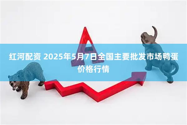 红河配资 2025年5月7日全国主要批发市场鸭蛋价格行情