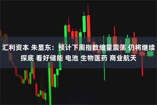 汇利资本 朱显东：预计下周指数缩量震荡 仍将继续探底 看好储能 电池 生物医药 商业航天